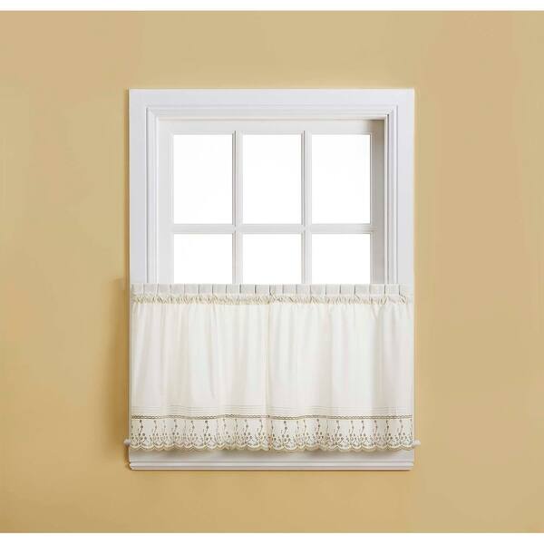 Shop Abby Tailored Valance And Tier Curtain Collection Free