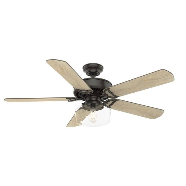 Shop Casablanca Fan 54 Panama Sun Noble Bronze W 5 Brnwd Drft