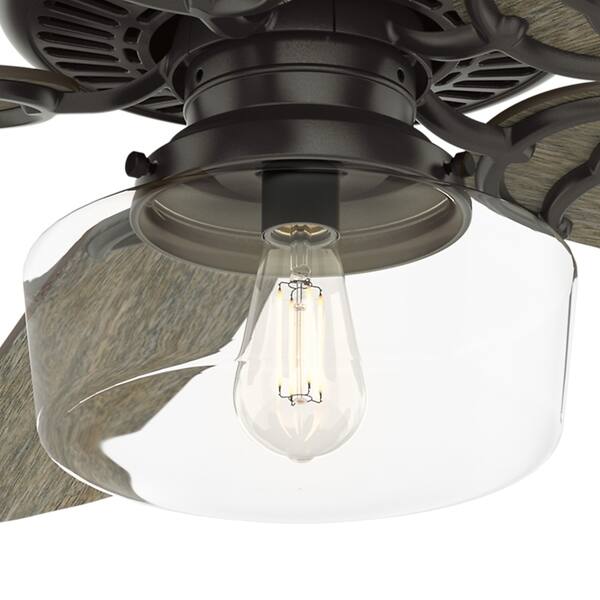 Shop Casablanca Fan 54 Panama Sun Noble Bronze W 5 Brnwd Drft
