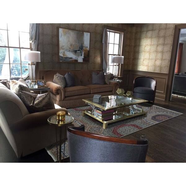 Shop Shahbanu Rugs Vintage Look Mamluk Zero Pile Shaved Low