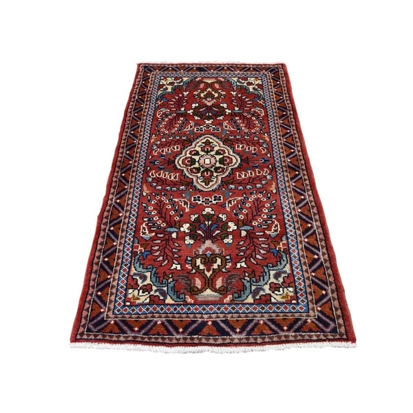 Shahbanu Rugs New Persian Lilahan Pure Wool Hand-Knotted Oriental Rug (2'7" x 4'10") - 2'7" x 4'10"