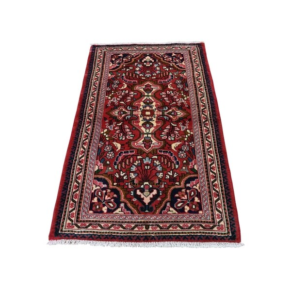 Shahbanu Rugs New Persian Lilahan Pure Wool Hand-Knotted Oriental Rug (2'6" x 4'6") - 2'6" x 4'6"