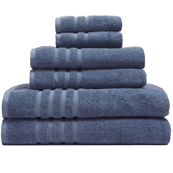 slide 10 of 12, Origin 6-piece Rayon from Bamboo and Cotton Towel Set