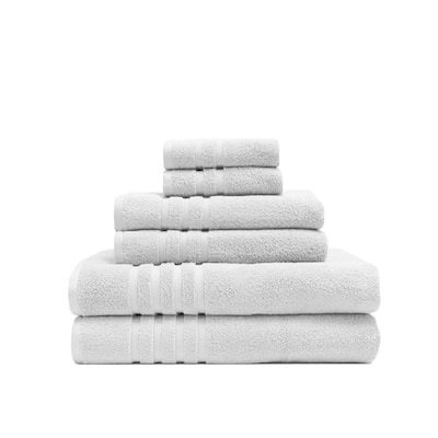 Origin 6-piece Rayon from Bamboo and Cotton Towel Set