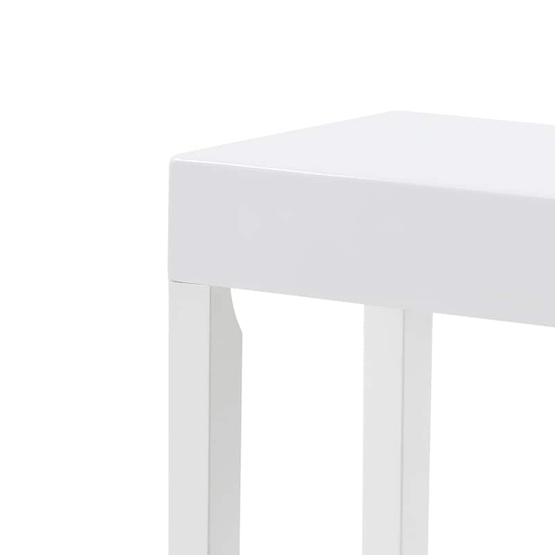 Modern Amy Console Table, Sofa Table, White