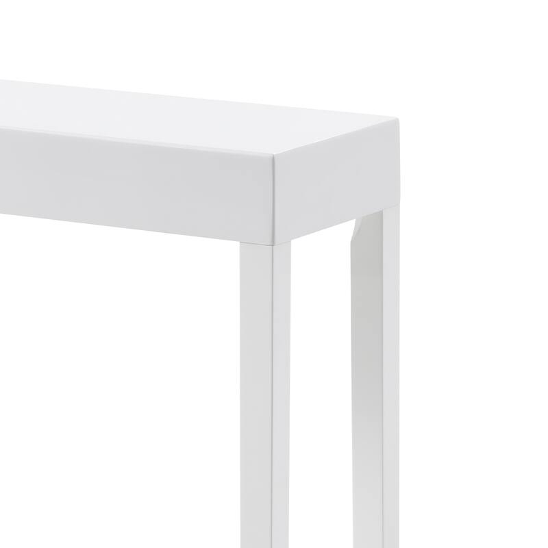 Modern Amy Console Table, Sofa Table, White