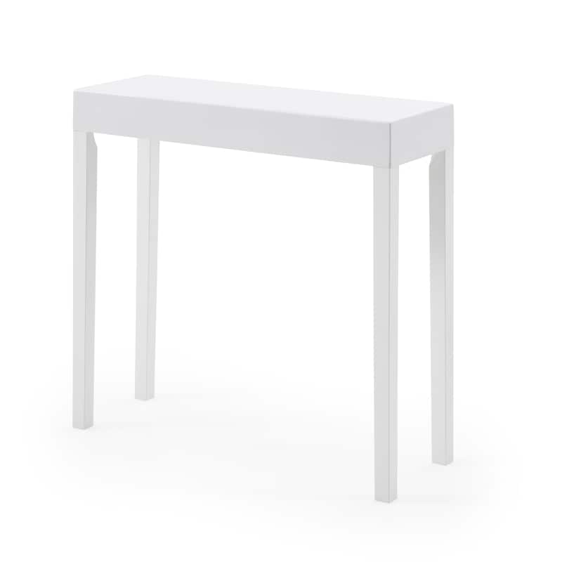Modern Amy Console Table, Sofa Table, White