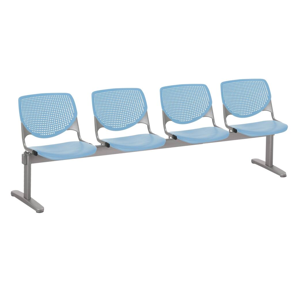 KFI KOOL 4 Seat Waiting Room Chair - 4 seats - 4 seats