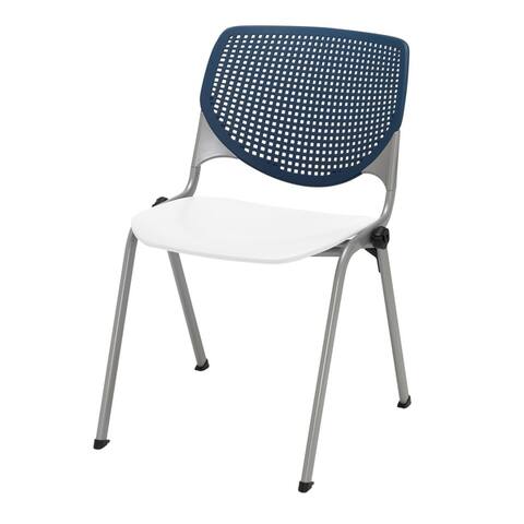 KFI KOOL Poly Stack Chair with Perforated Back
