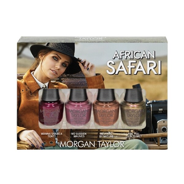 Morgan Taylor 4-piece Mini Nail Polish Kit African Safari. Opens flyout.