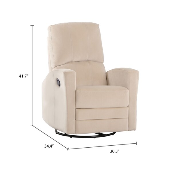 charleston swivel glider & recliner
