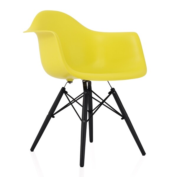 yellow scandinavian chair