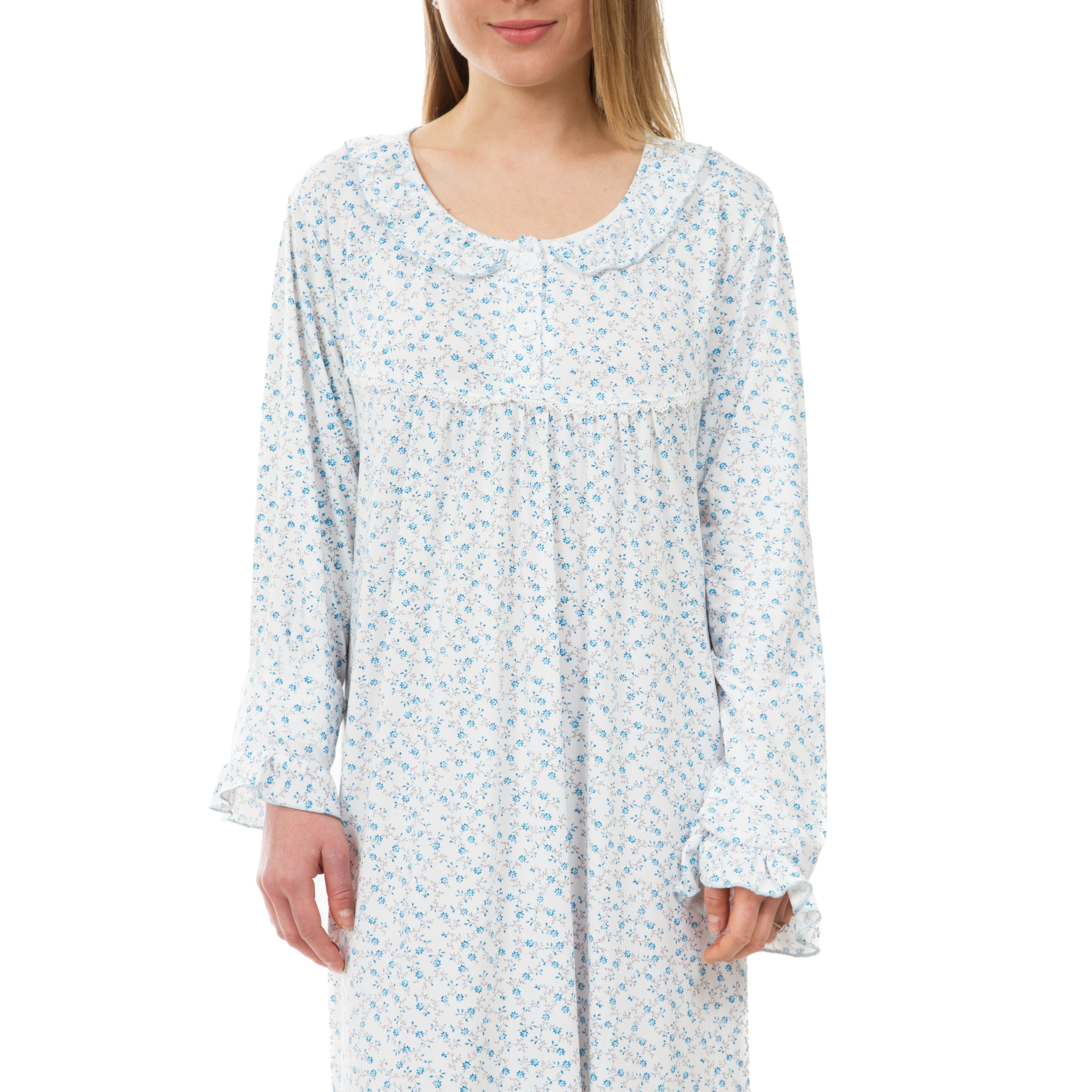 long knit nightgowns