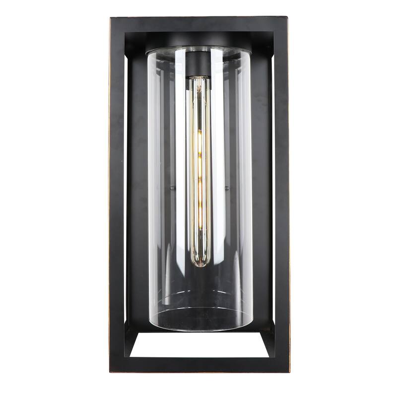 1 Light Outdoor Wall Lantern in Imperial Black