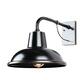 1 Light Outdoor Barn Light in Imperial Black