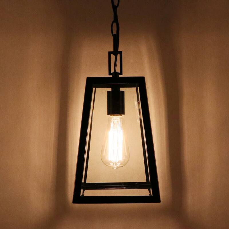 Imperial Black Outdoor Hanging Lantern