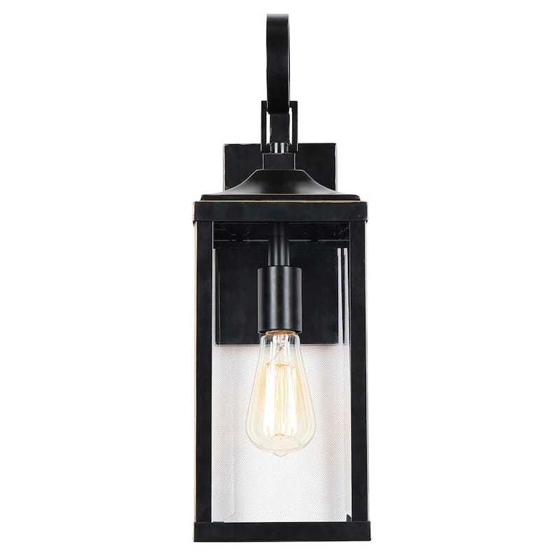 1 Light Outdoor Wall Lantern in Imperial Black