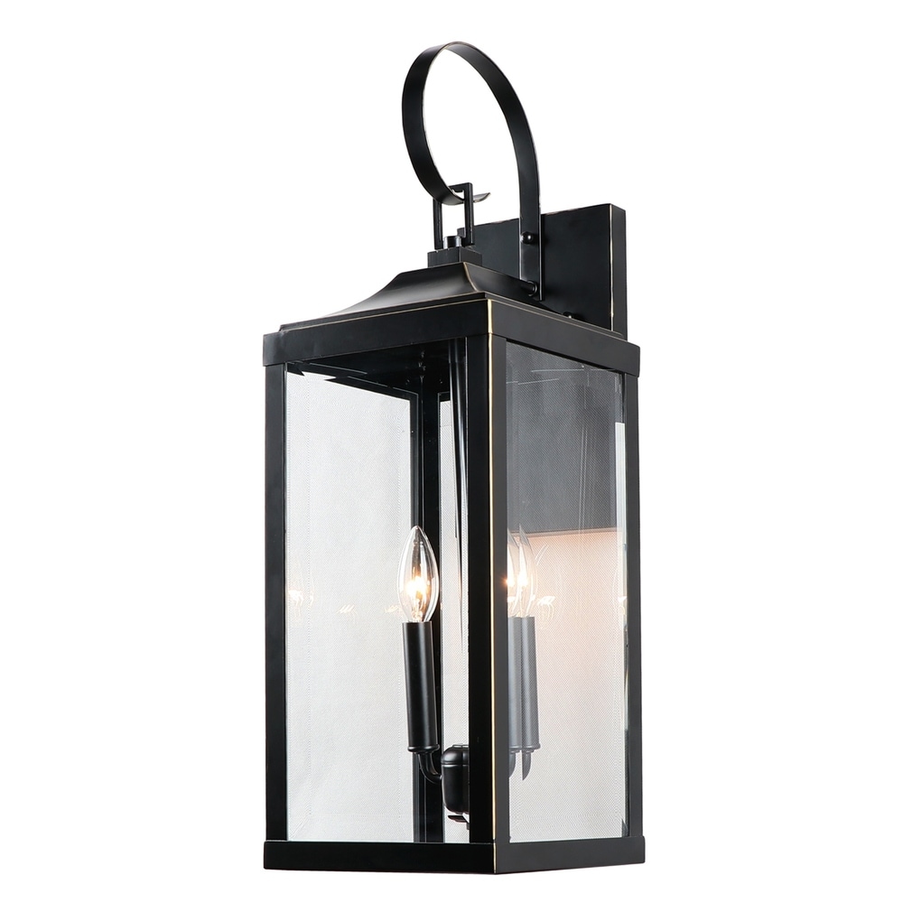 Ascher 7.4'' Battery Powered Integrated LED Color Changing Outdoor Lantern