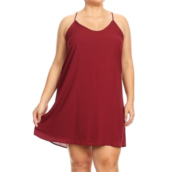 plus size tank dress long