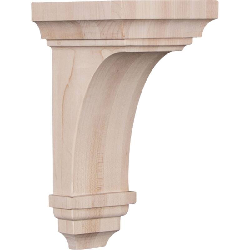 Jefferson Corbel - Medium - 5"W x 5 3/4"D x 10"H - Red Oak