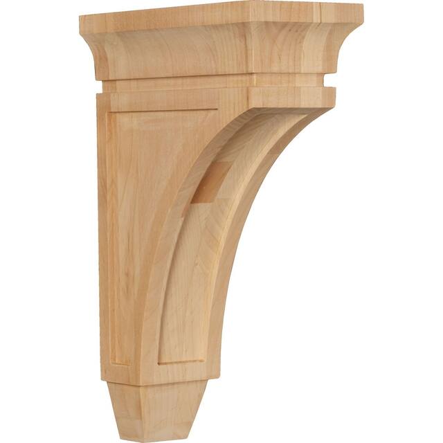 Lucan Corbel - Large - 4 1/2"W x 9"D x 14"H - Alder