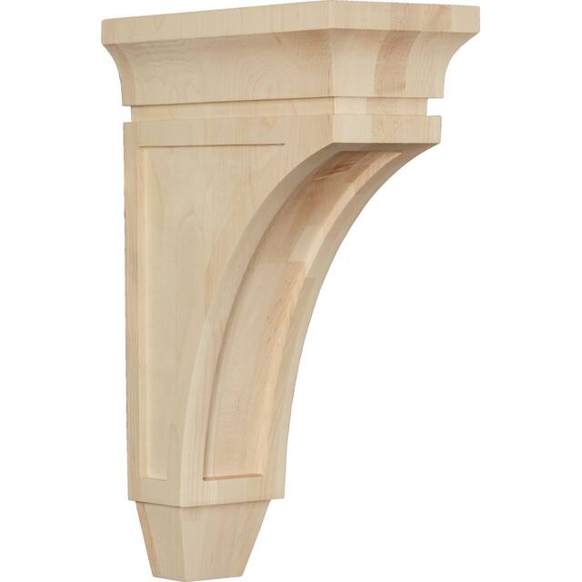 Lucan Corbel - Large - 4 1/2"W x 9"D x 14"H - Maple