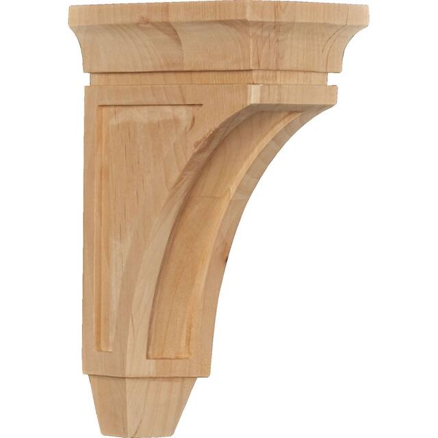 Lucan Corbel - Mini - 2 3/4"W x 5 1/2"D x 8"H - Alder