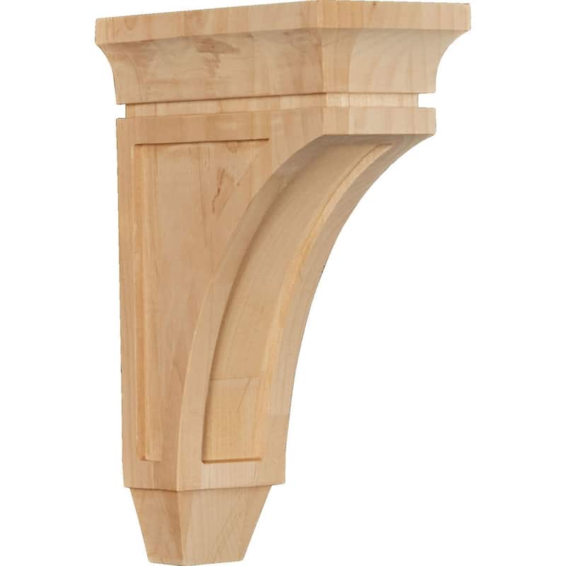 Lucan Corbel - Small - 3 3/8"W x 6 3/4"D x 10"H - Alder