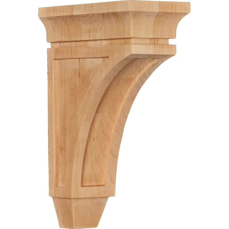 Lucan Corbel - Small - 3 3/8"W x 6 3/4"D x 10"H - Cherry