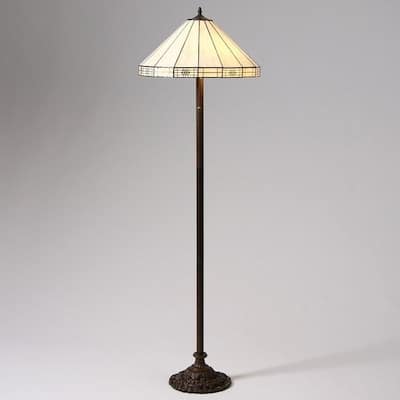 Tiffany-style Simple Floor Lamp