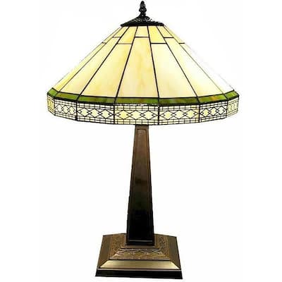 Tiffany-style Roman Table Lamp