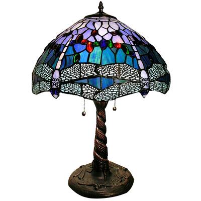 Tiffany-style Dragonfly Lamp