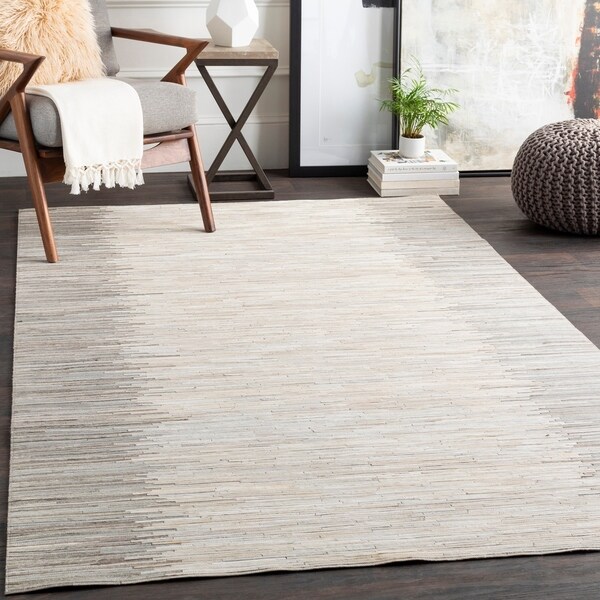Partha Hide/Leather Area Rug