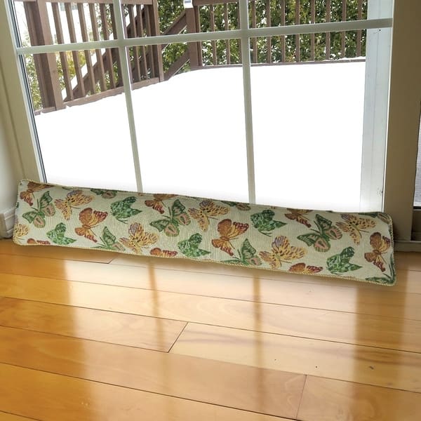 Shop Evelots Door Window Draft Stopper Tapestry Butterfly Extra