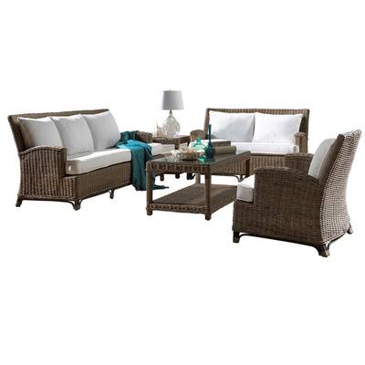 Panama Jack Exuma 5 PC Living Set with Cushions
