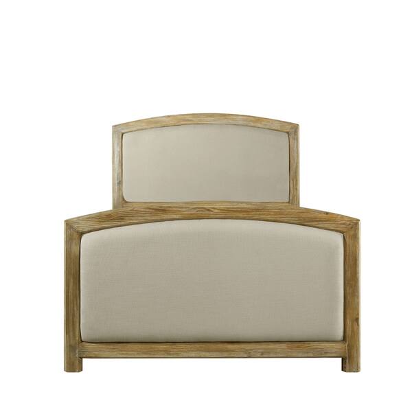 Shop Cambria Queen Headboard And Footboard In Weathered Pine And