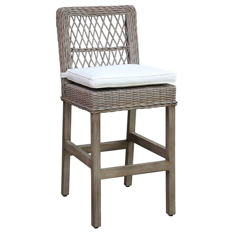 Panama Jack Seaside Barstool with Cushion