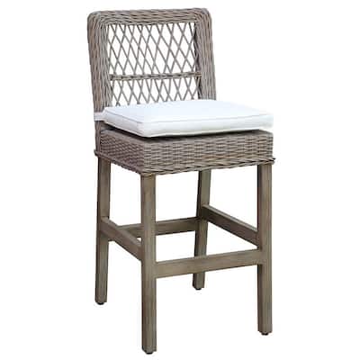 Panama Jack Seaside Barstool with Cushion
