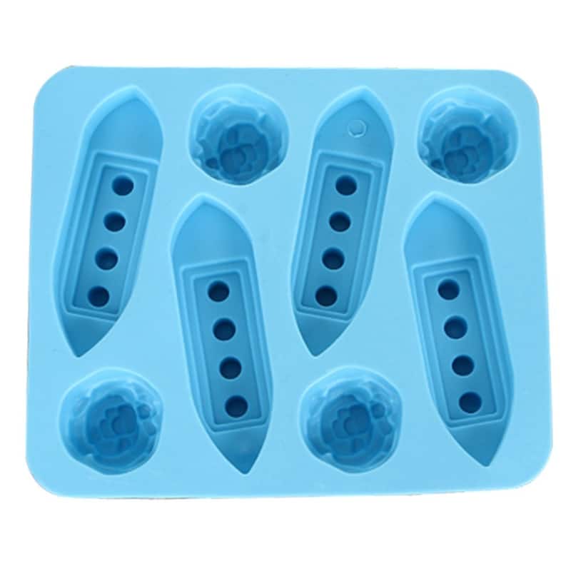 2pc Titanic Silicone Ice Tray and Chocolate Mold