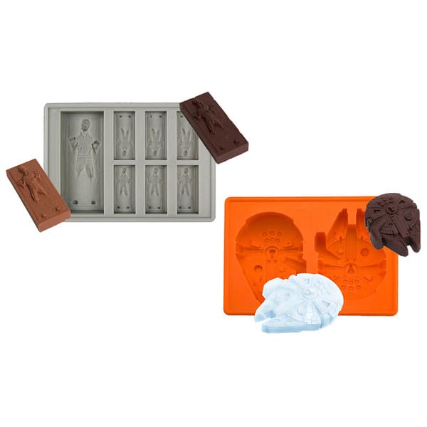 Star Wars Chocolate Molds & Ice Trays, Silicone Set of 8