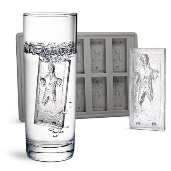 2pc Star Wars Silicone Ice Tray and Chocolate Mold - Han Solo, Millennium  Falcon - Bed Bath & Beyond - 27104841