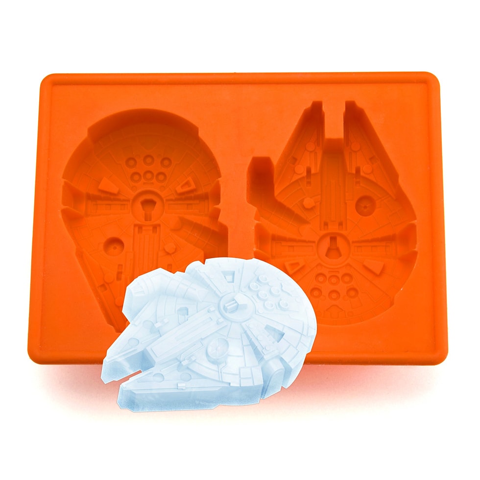 Star Wars Ice Cube Tray Party Molds X Wing / Millennium Falcon - New Old  Stock
