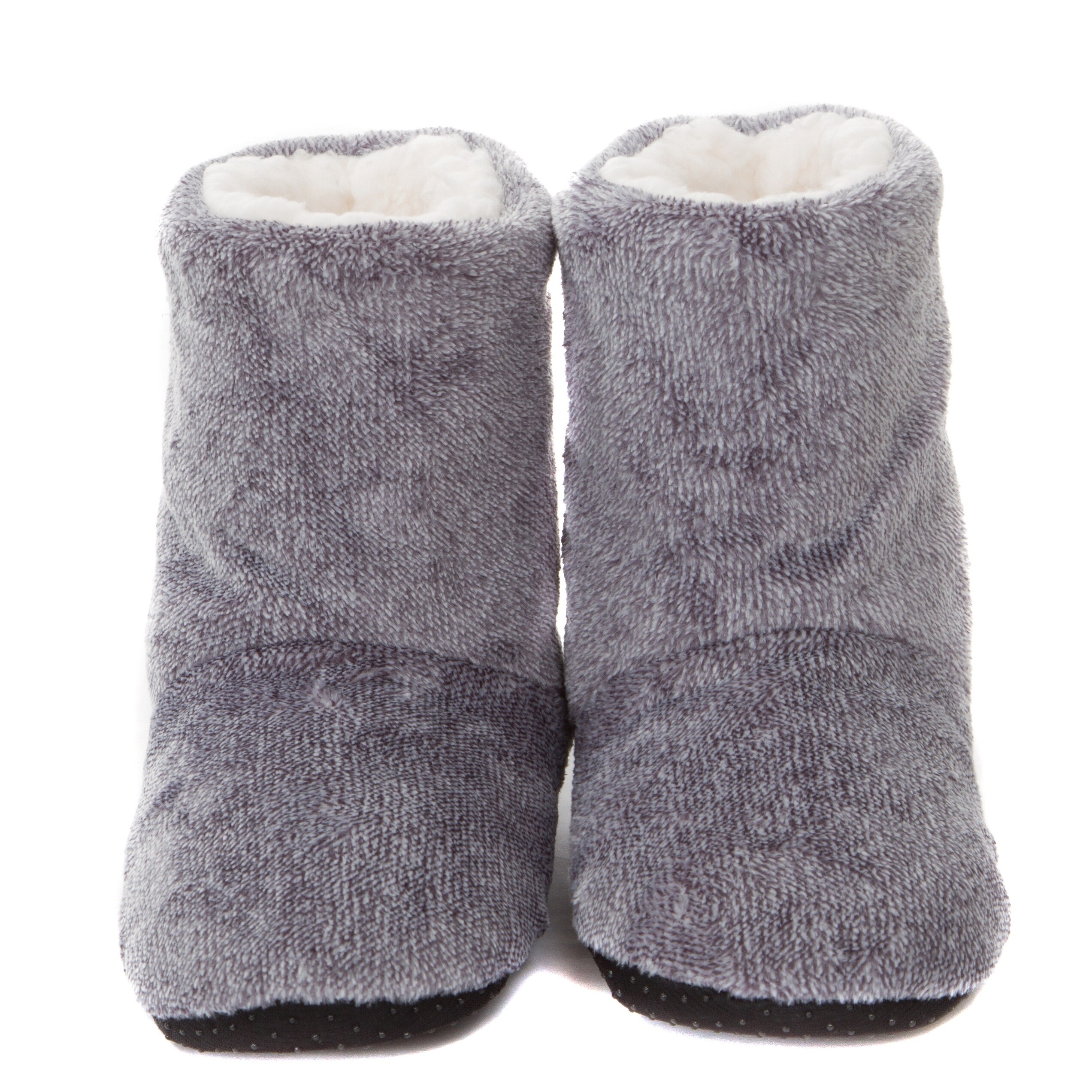 fleece lined bootie slippers