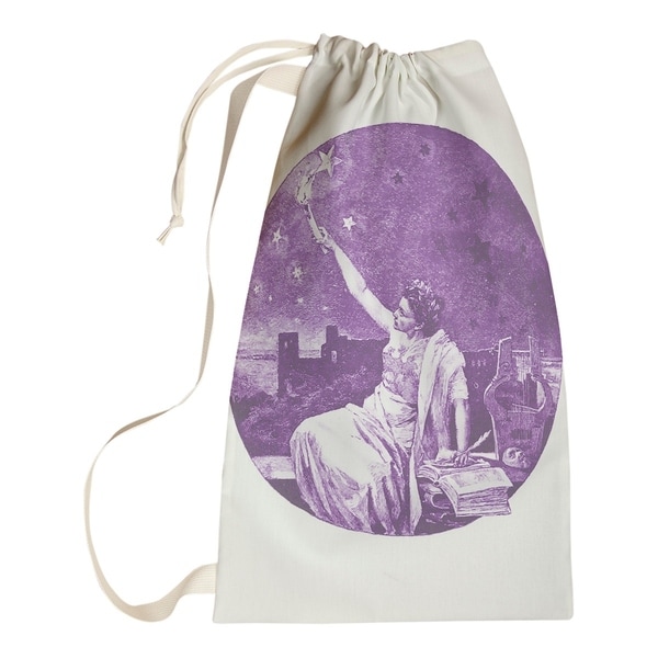 Katelyn Smith Purple Vintage Goddess Laundry Bag