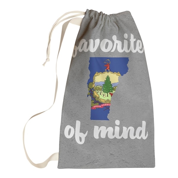 Katelyn Smith Vermont State of Mind Laundry Bag
