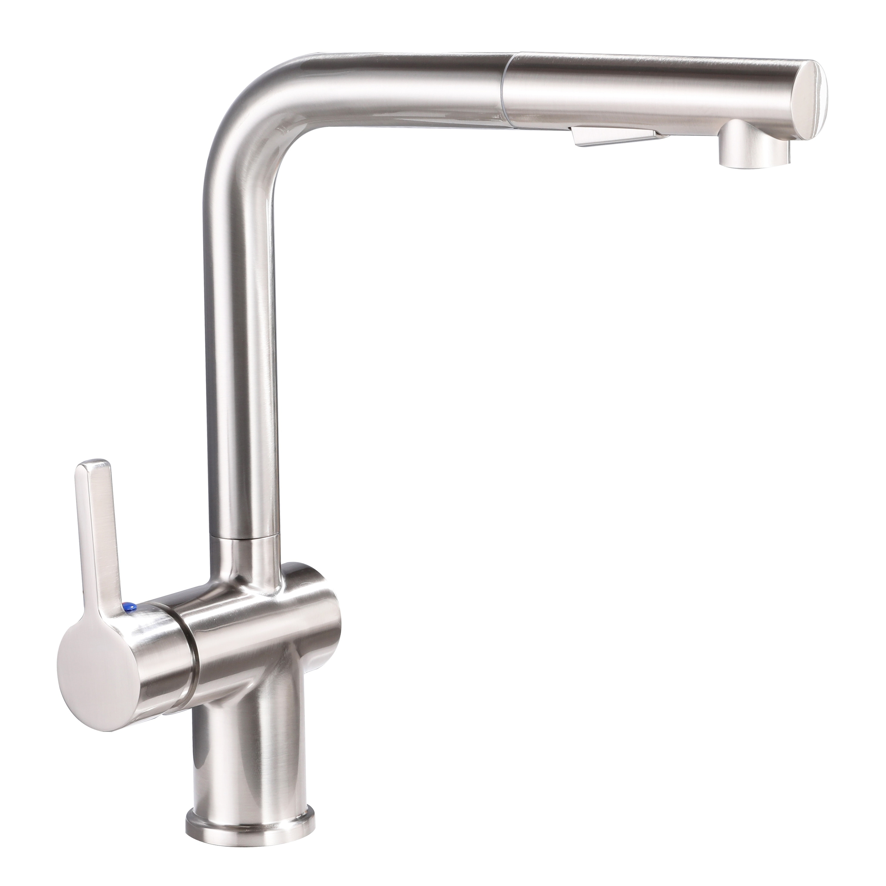 Shop Vanity Art Pull Out Kitchen Faucet Brushed Nickel Finish High