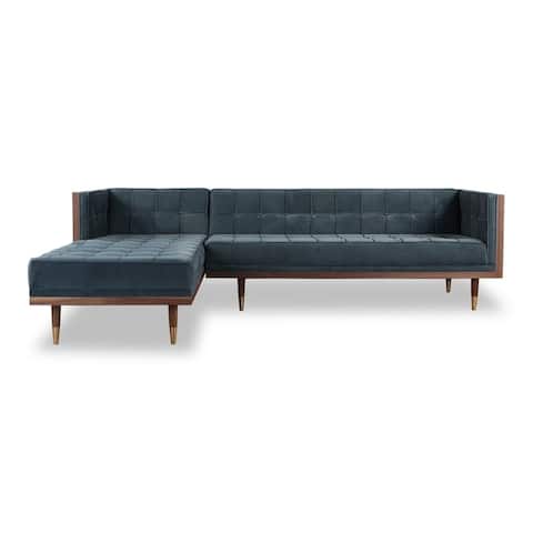Blue Velvet Sectional Sofas Online At Our