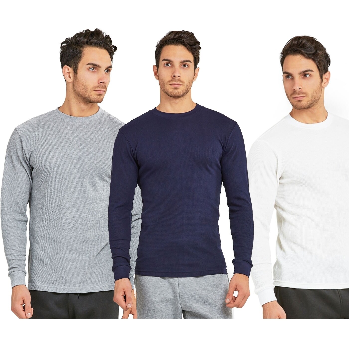 mens thermal shirt pack