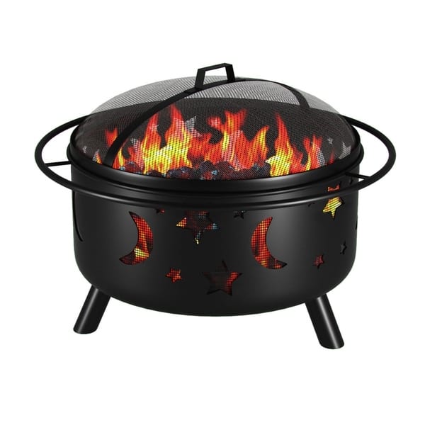 Shop Regal Flame Stars And Moon Outdoor Backyard Garden Home Light