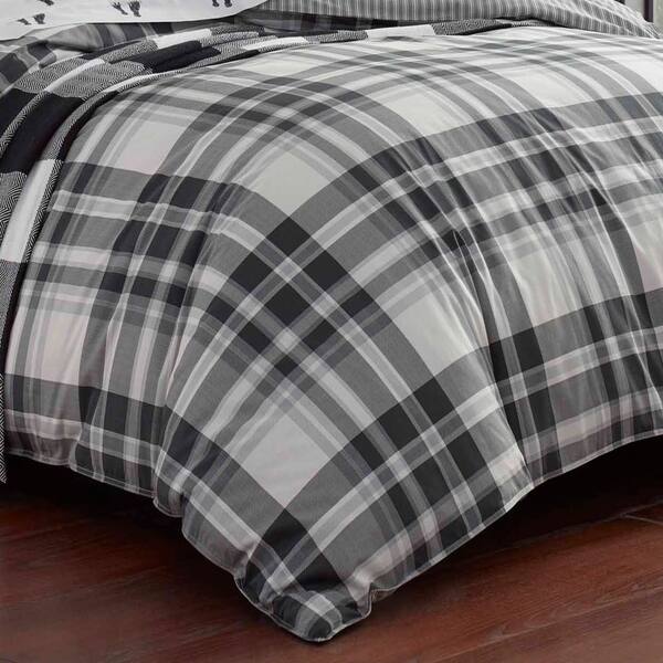 Shop Eddie Bauer Coal Creek Plaid Comforter Set On Sale Free